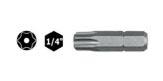Maurer Plus Bit Nastavci Za Odvijač T30 Torx 1/4" 25Mm 2Kom