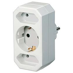 Bormann Adapter Za Uticnicu Sa Tri Utičnice Ip20 16A/250V Bcr1105