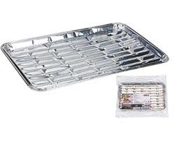 Bbq Tanjiri Aluminijumski Za Roštilj 24X16X1,5Cm 4Kom