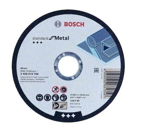 Bosch Pribor Rezna Ploca Za Metal 115X1.0Mm Standard Ravna A 60 T Bf