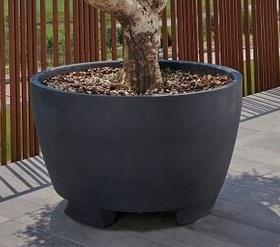 Žardinjera Plastična 122X73Cm Anthracite 670L Megalos