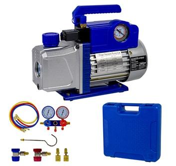 Vakum pumpa za punj. klima uredjaja sa setom za diagnostiku