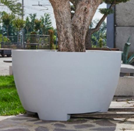 Žardinjera Plastična 122X73Cm Aged Stone 670L Megalos