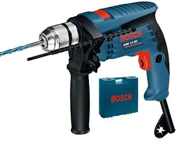 BOSCH ALATI Bušilica vibraciona 13mm 600w GSB13RE u PVC koferu