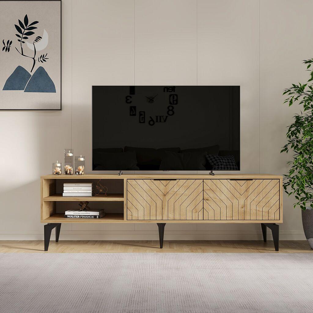 Hanah Kućna TV komoda Regina, 160x50x29,6 cm, Hrast