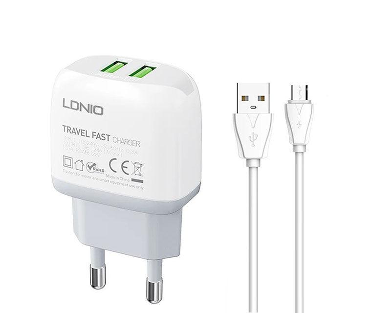 Ldnio Q229 USB/Tip C QC3.0 20W punjač + kabl Micro