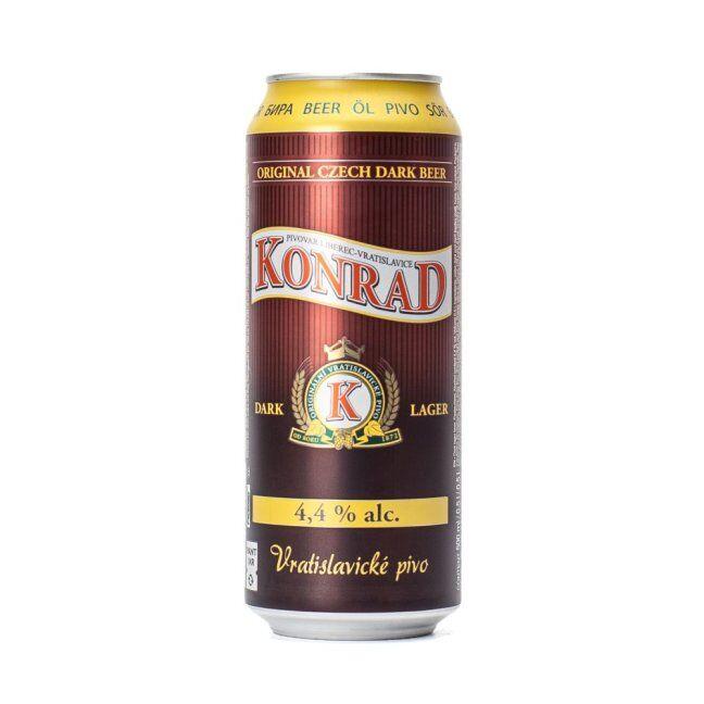 Pivo KONRAD 11° tamni lager 4.4% alc. 500 ml limenka 12 kom.