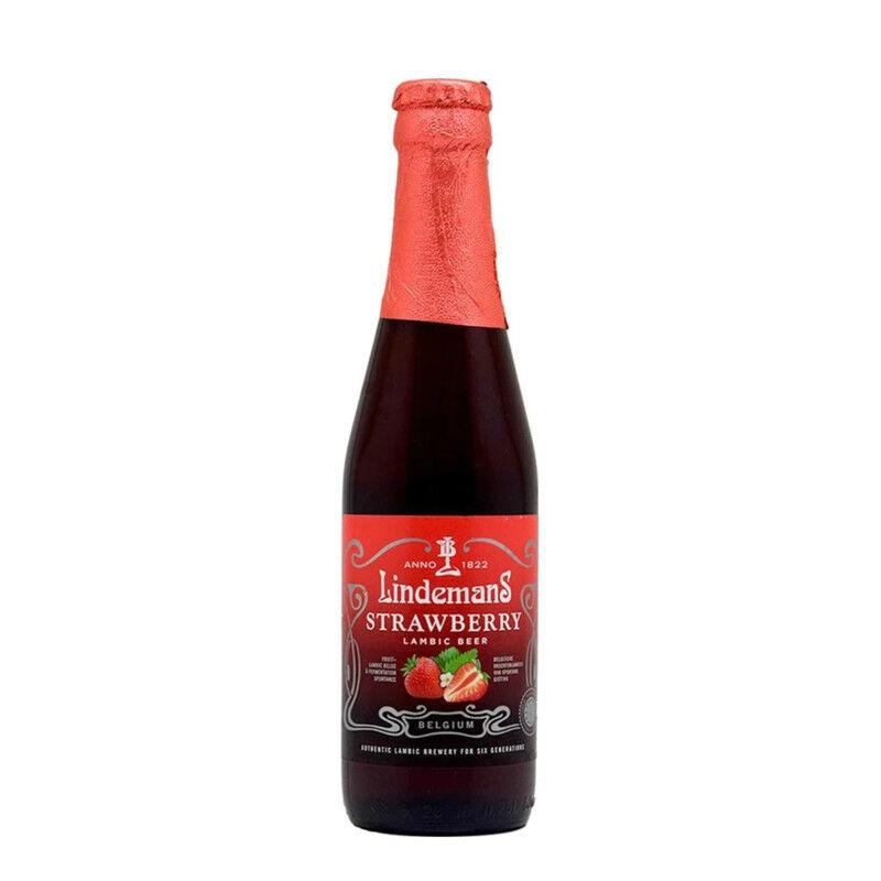 Pivo Lindemans STRAWBERRY 250 ml 3.5% alc. staklo 24 kom.