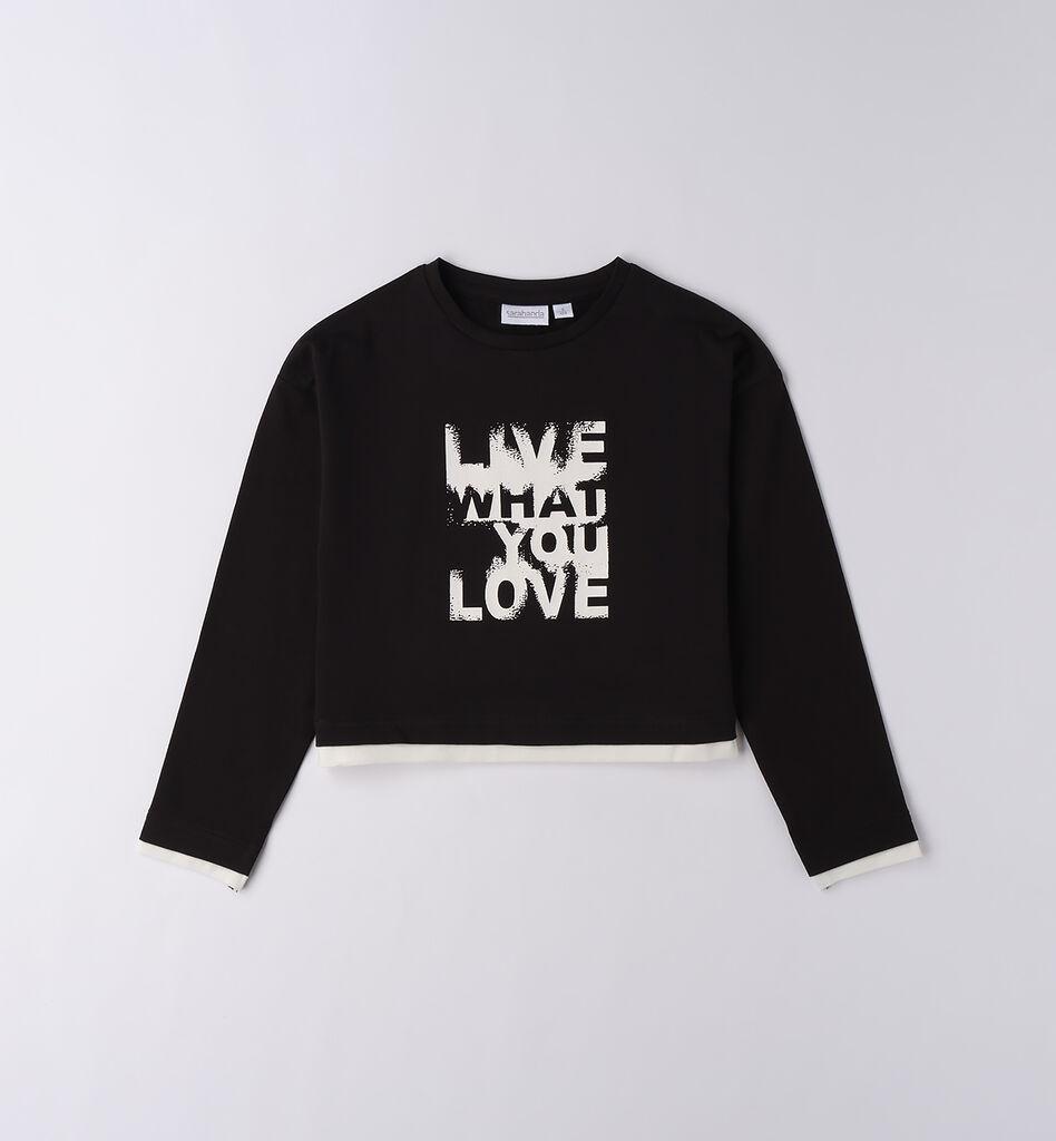 Sarabanda F Majice Za Djevojčice FW25VR0F439V0658, Crna