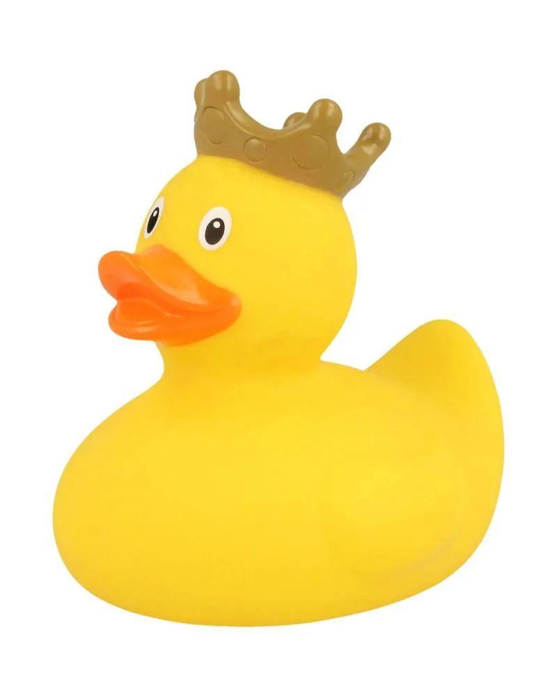 Lilalu Patkica - Rubber Duck with Crown - Yelow