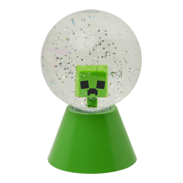 Lampa Snow Globe Paladone - Minecraft LED Glitter Ball