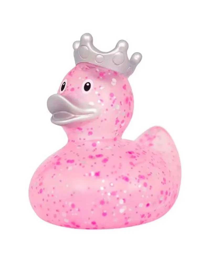Lilalu Patkica - Glitter With Crown Pink - Rubber Duck