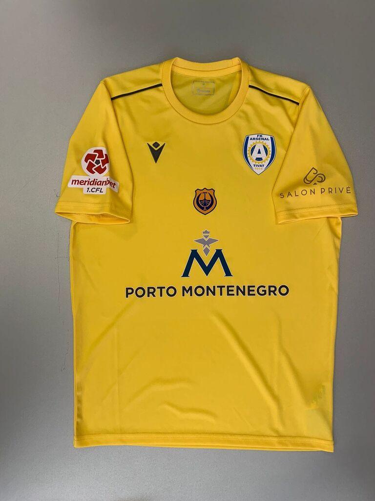 FK Arsenal Tivat 2025 Žuti Dres