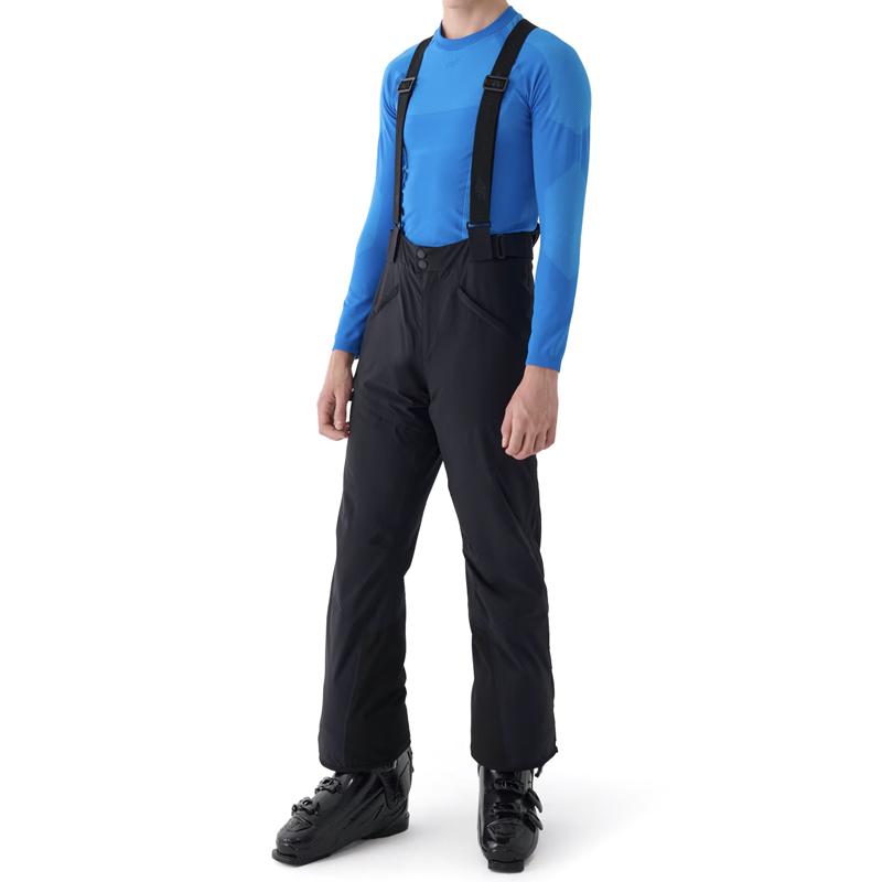 4F Muške skijaške hlače FNK M0777, crne