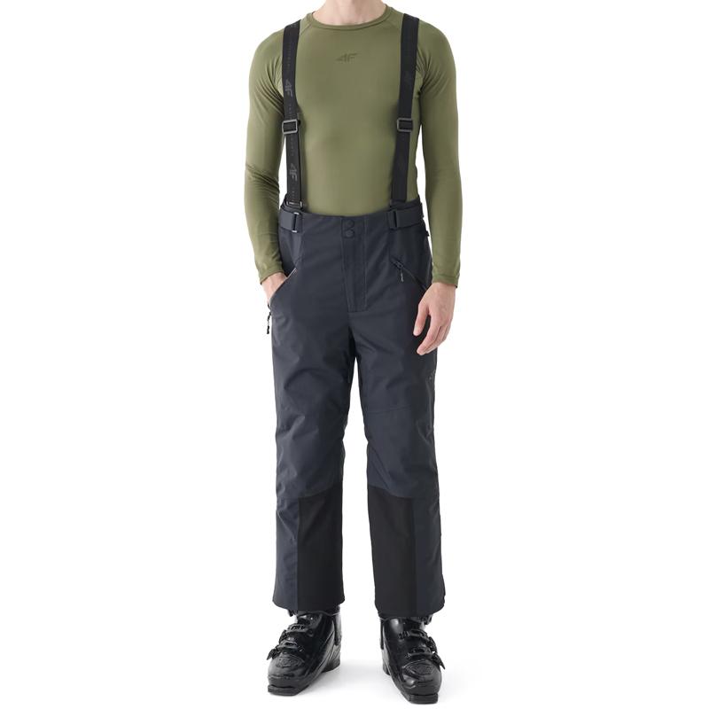 4F Muške skijaške hlače FNK M0782, crne