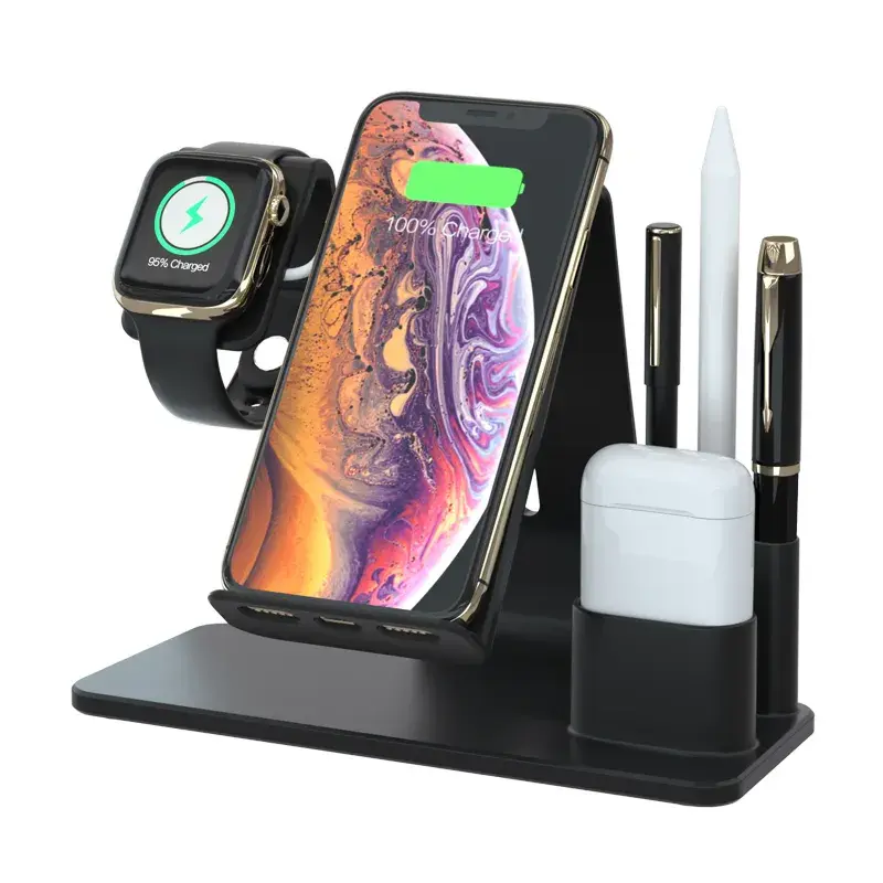 Multifunction 3 in 1 Wireless Charger