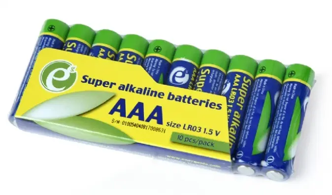 Super Alkalne Aaa Baterije, 10 Kom