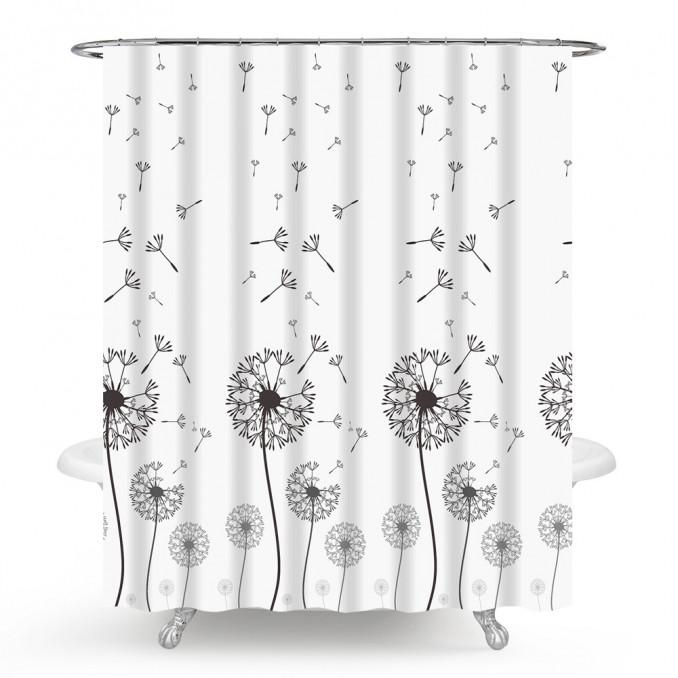 MINOTTI Kupatilska zavjesa  2000x1800 maslačak