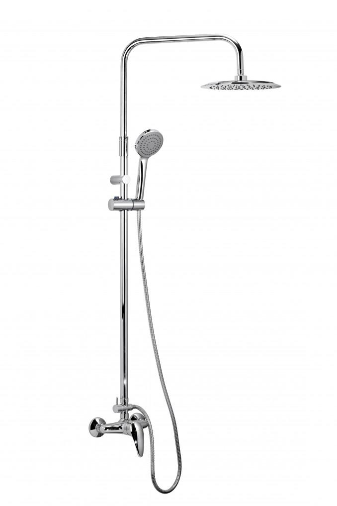 MINOTTI Baterija za tuš kabinu  STANDARD sa komplet usponskim tušem štelujućim