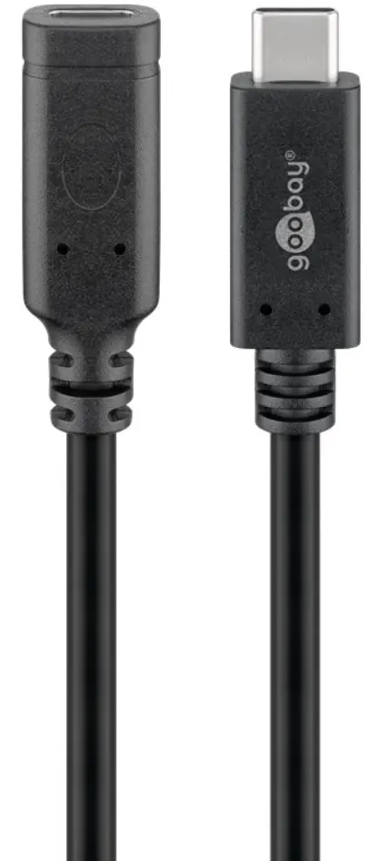 Usb-C Produžni Kabl Usb 3.2 Generacija 2, 1 M, Crna