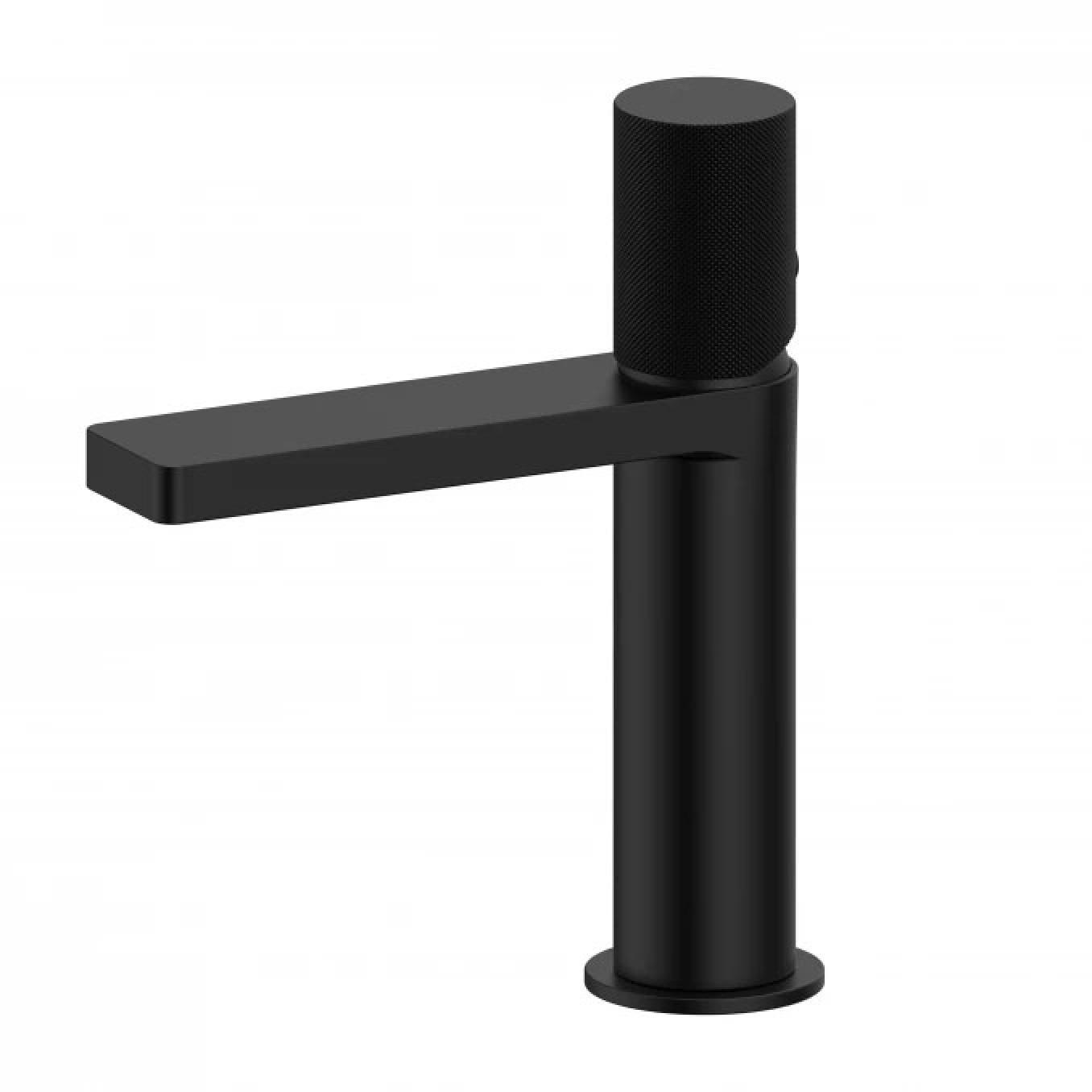 Copen Baterija za lavabo  NOOK GRIP mat crna