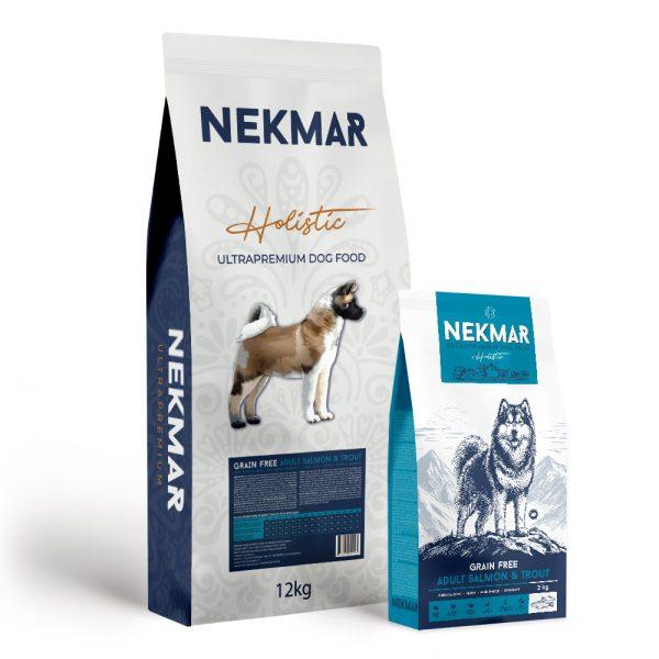 NEKMAR GRAIN FREE SALMON&TROUT Hrana za odrasle pse, 12KG