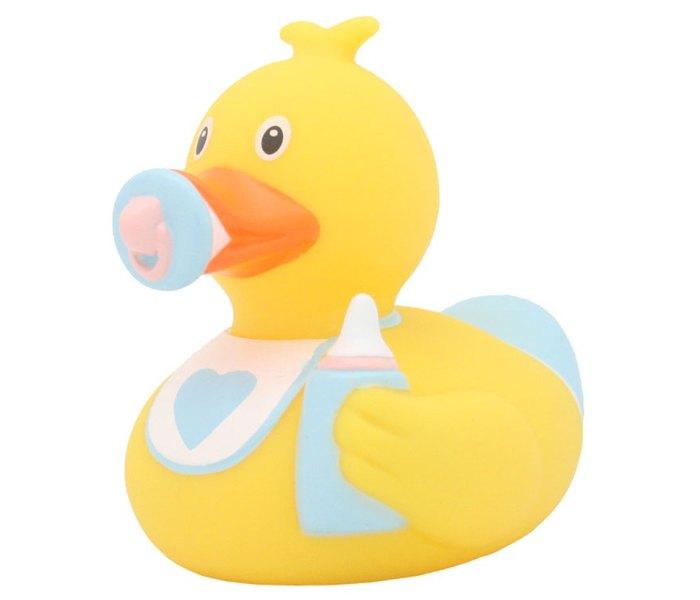 Gumena igračka Lilalu patka za kupanje beba dječak