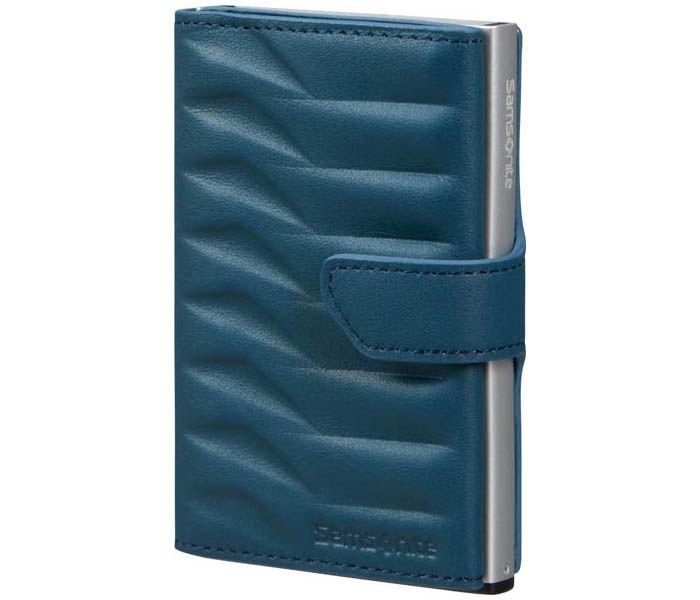 Samsonite Novčanik Alu fit petrol blue