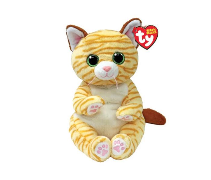 TY PLIŠ Igračka Ty Pliš žuta mačka 24cm, medium