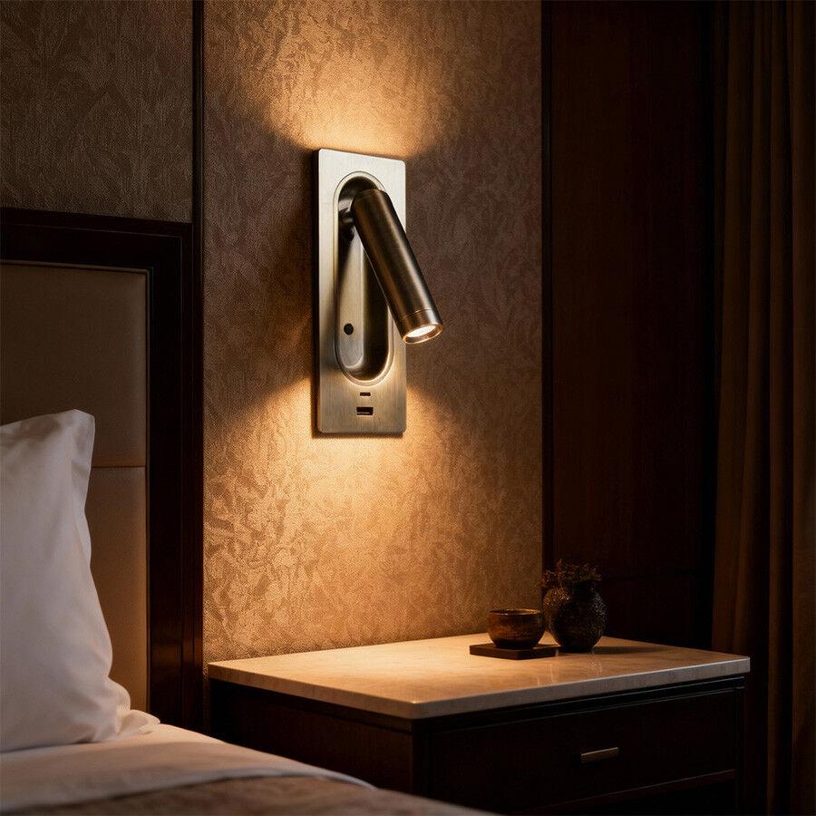 Mass light Zidna lampa LED Magnuson ML-002-3W 3000K, Bronzane boje