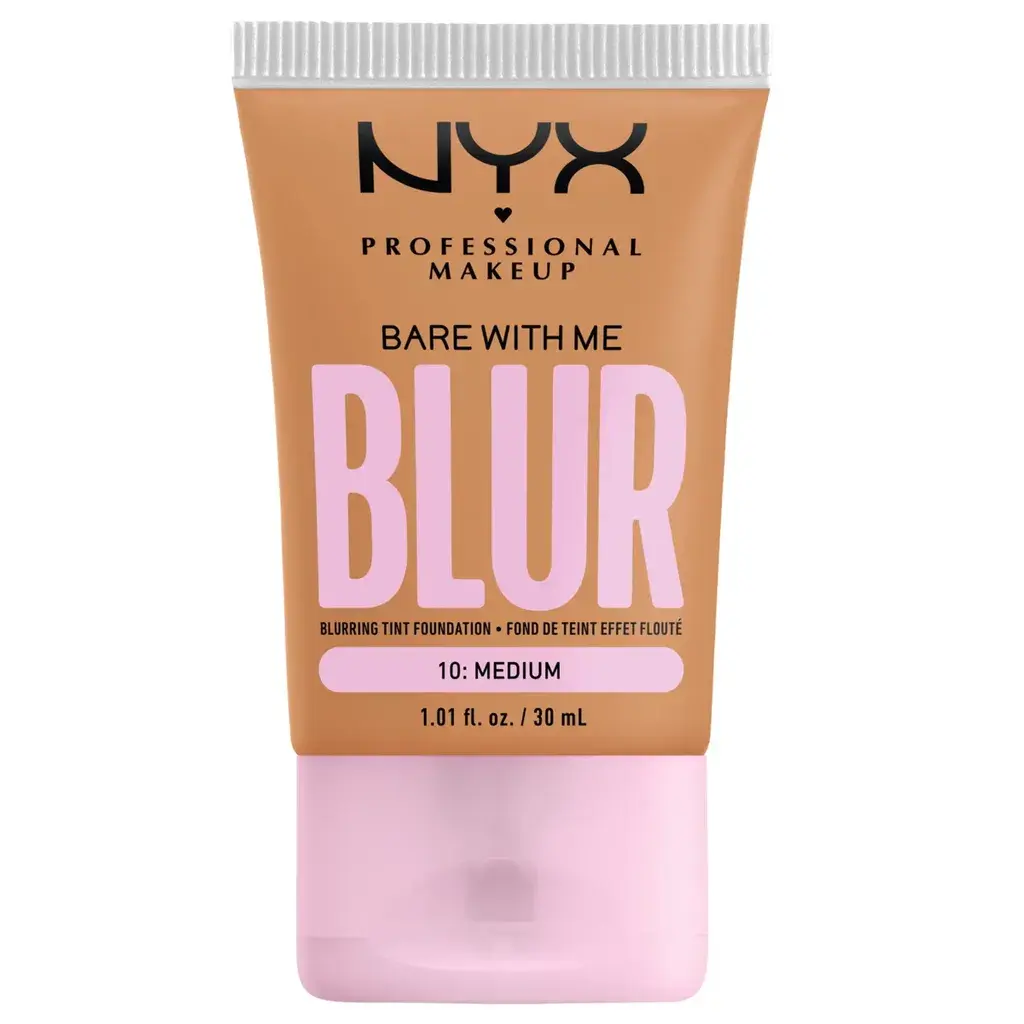 Nyx Tečni puder Bare With Me Blur BWMBT Medium 10, 30 ml
