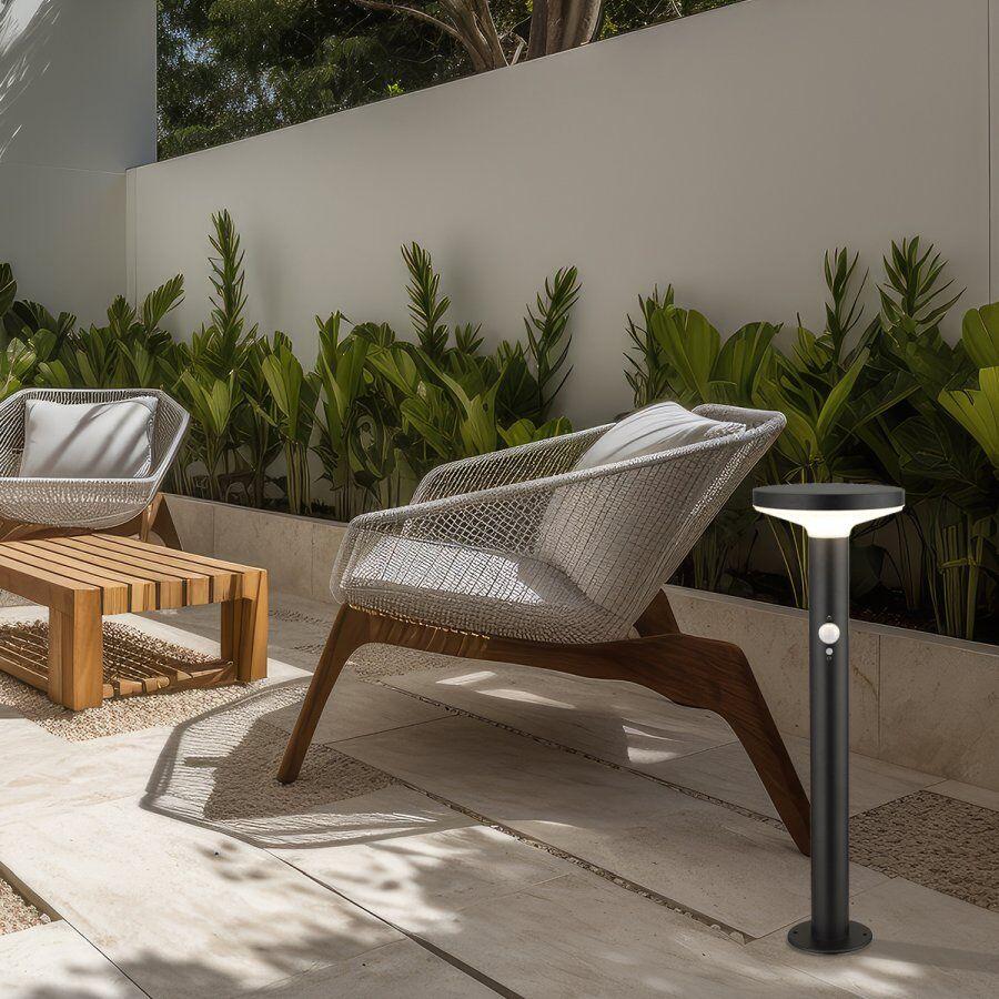 Mass light Solarna LED stubna lampa Border ML-2207AP, Sa senzorom