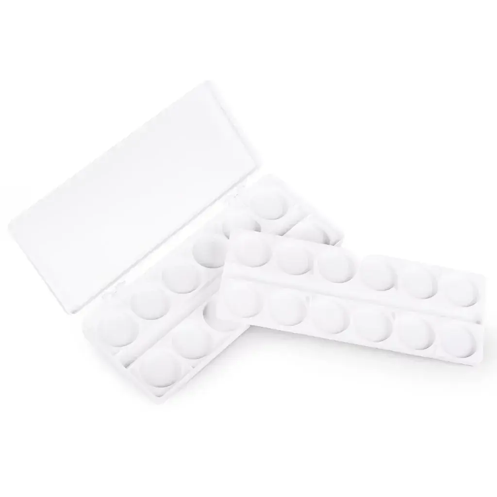 Nail Tools Paleta za pripremu i čuvanje boje za Nail Art Box-1W