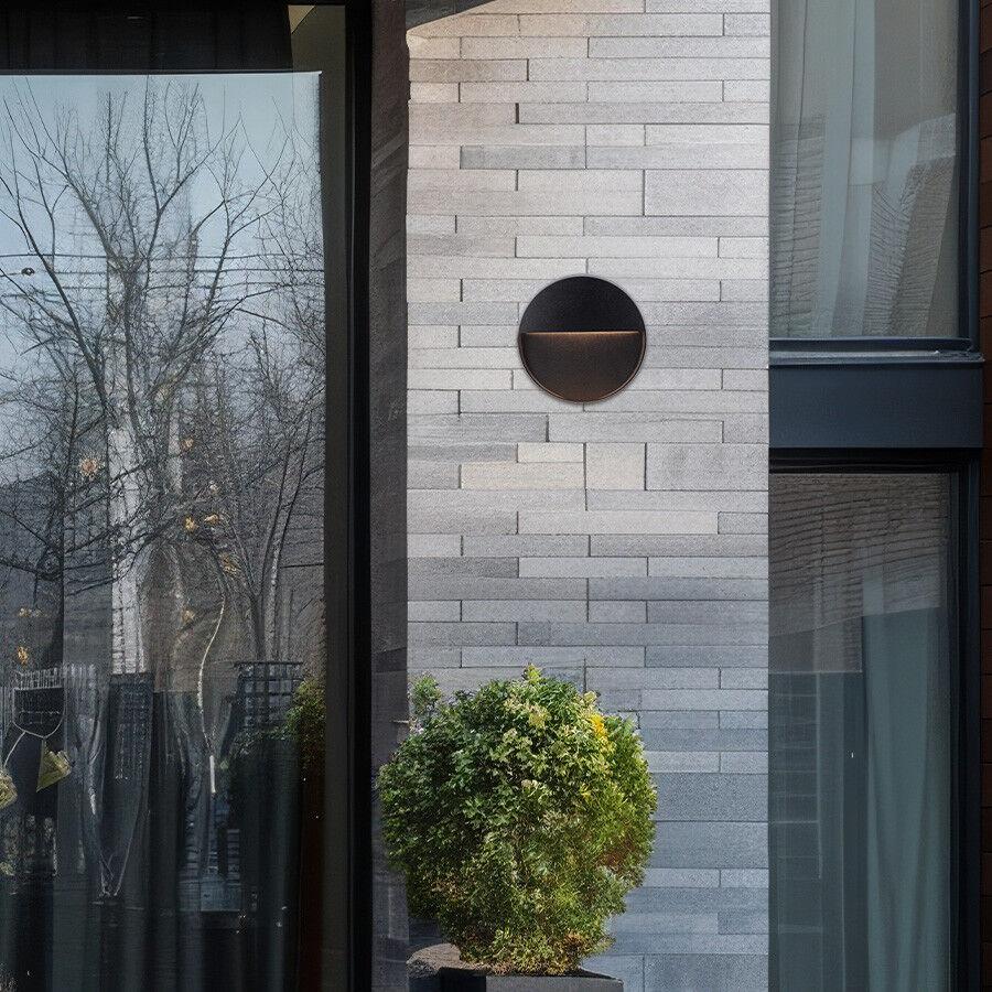 Mass light Vrtna lampa Mendel ML-4501, Okrugla, Crna