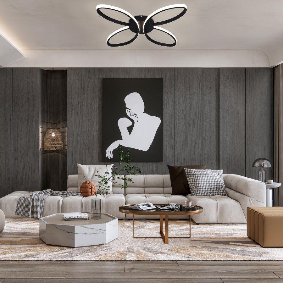 Mass light Luster LED Papillon ML-230803A 36W, Crni