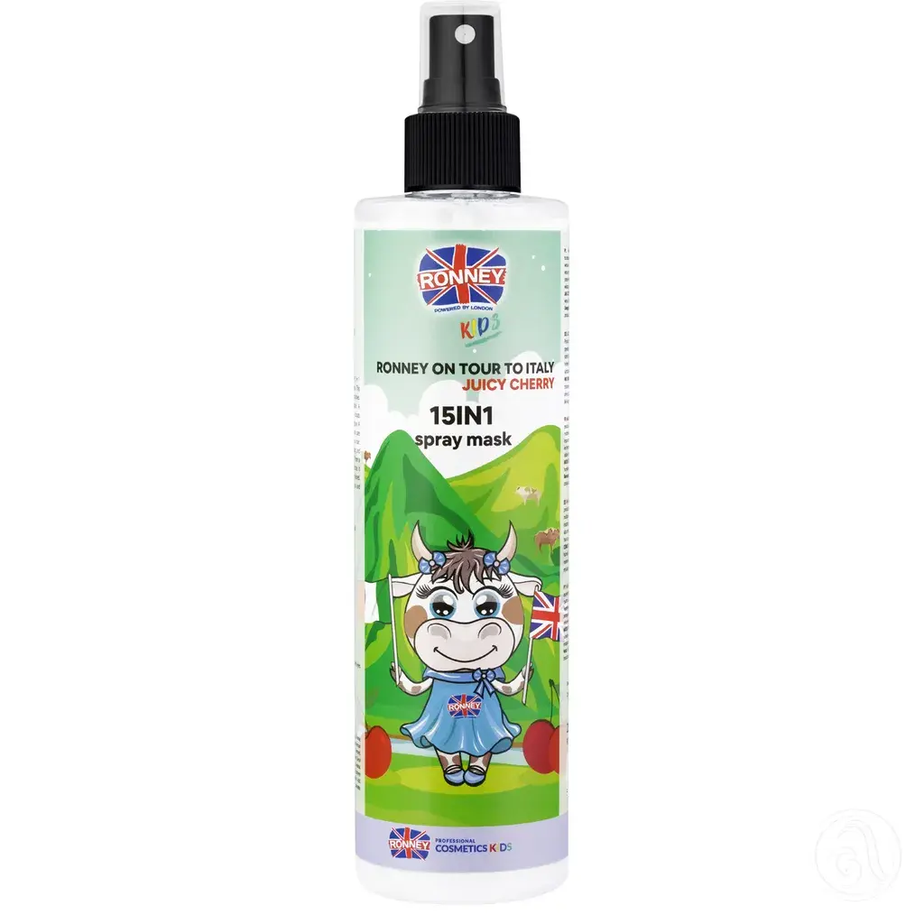 Ronney Maska za kosu u spreju 15u1 Juicy Cherry, 285 ml
