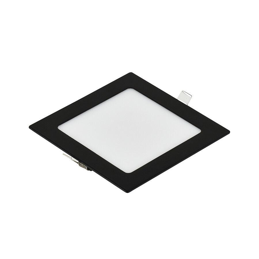 E-light LED panel 18W, Kvadratni, Ugradni, 4000K, Crni