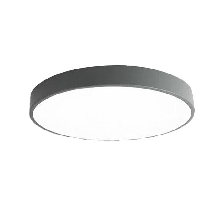 E-light LED Plafonjera Sanders EL-26624 36W 3-CCT, Siva