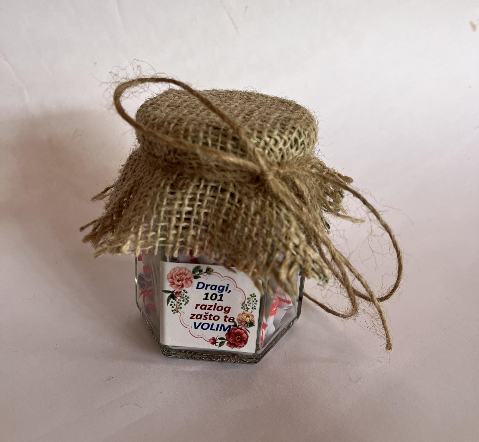 Dekoracija Poruke u Tegli