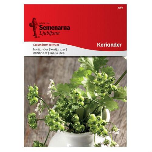 Semenarna Ljubljana Sjeme koriander 1099