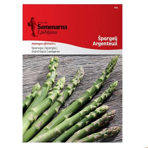 Semenarna Ljubljana Sjeme špargle Sem22 760 Belus Asparagus