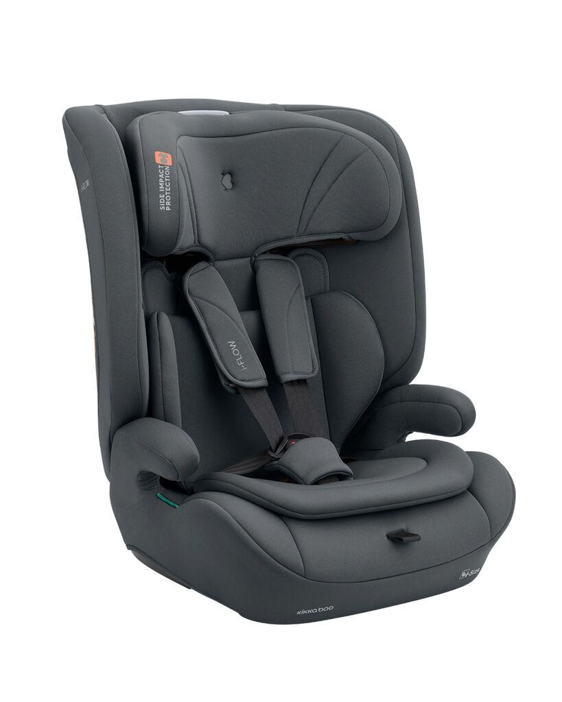 Kikka Boo Autosjedište za djecu, 76-150 cm, I-Flow I-Size, Sivo