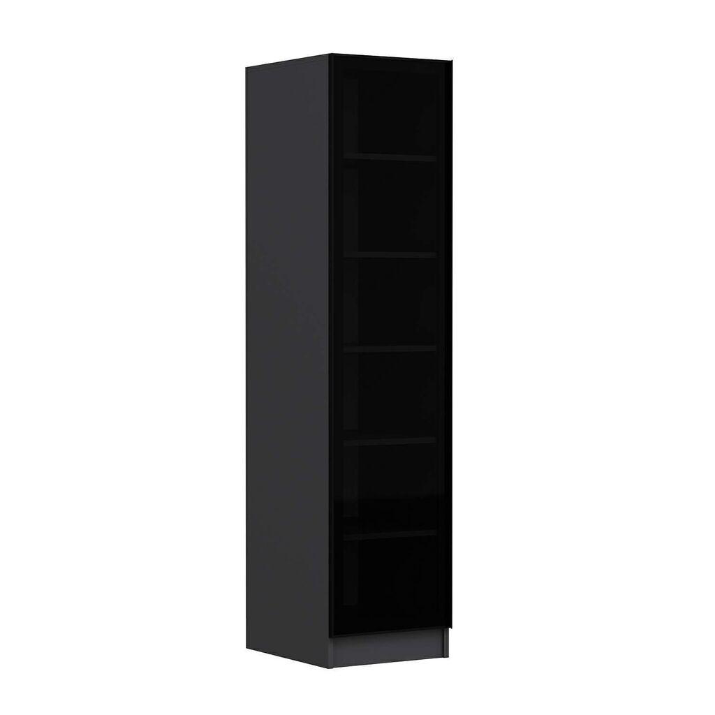 Hanah Home Ormar Minar Kale-8707, 45x190x52 cm, Antracit-crna