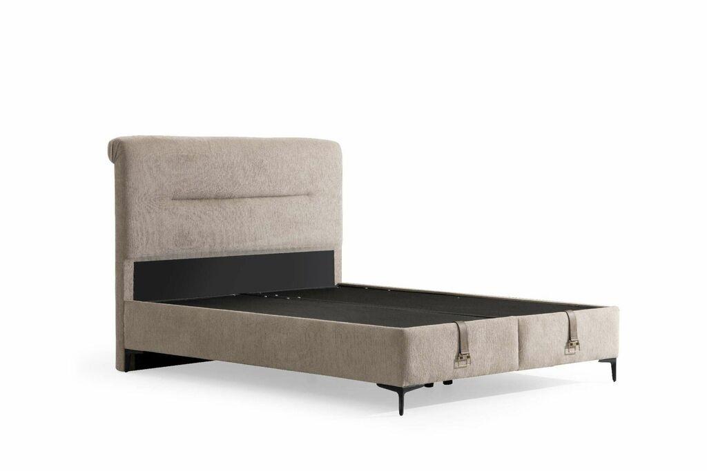 Hanah Home Okvir kreveta Mia, 160x122x200 cm, Krem