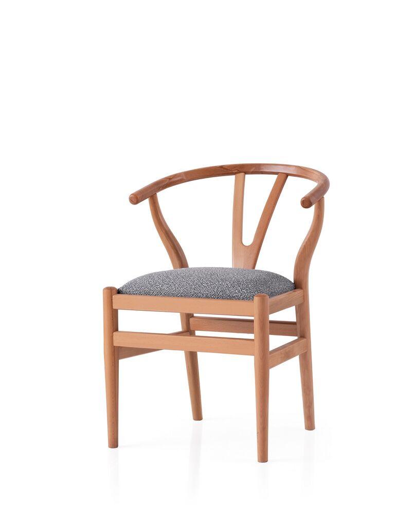 Hanah Home Trpezarijska stolica Magma 4402, 57x78x58 cm, Tamno siva