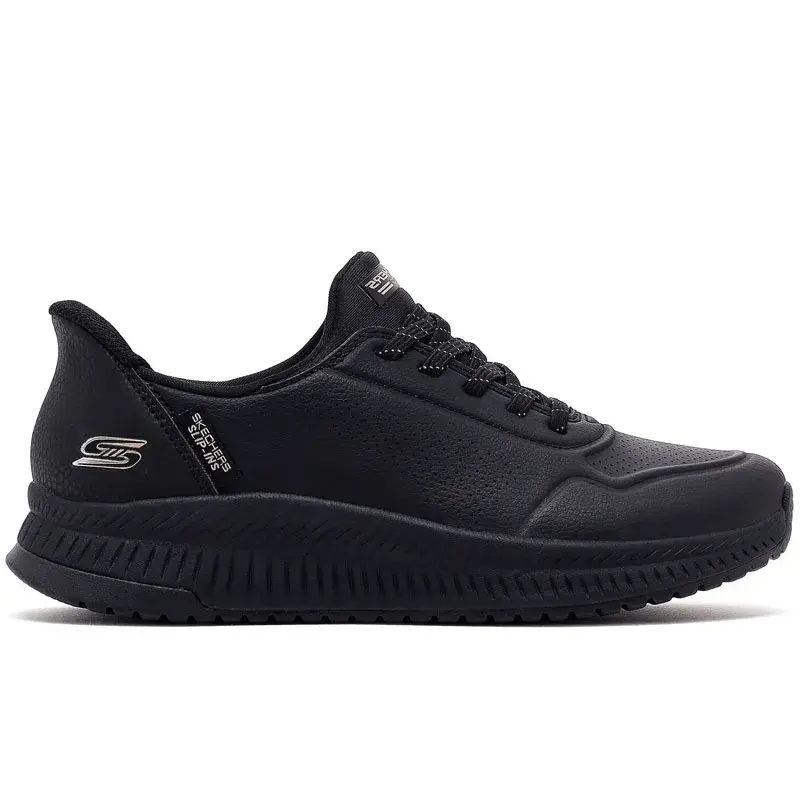 Skechers ženske Bobs Squad 4 patike za slip-in, crne