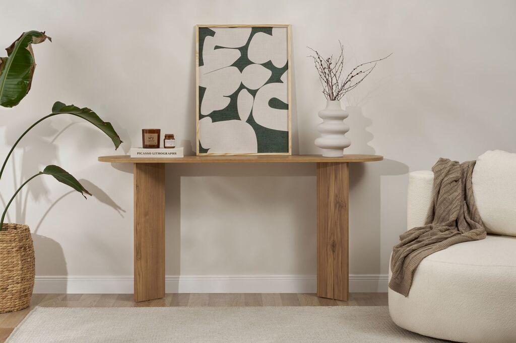 Nordure Konzola Sira VNT, 75x35x150 cm, Boja hrasta