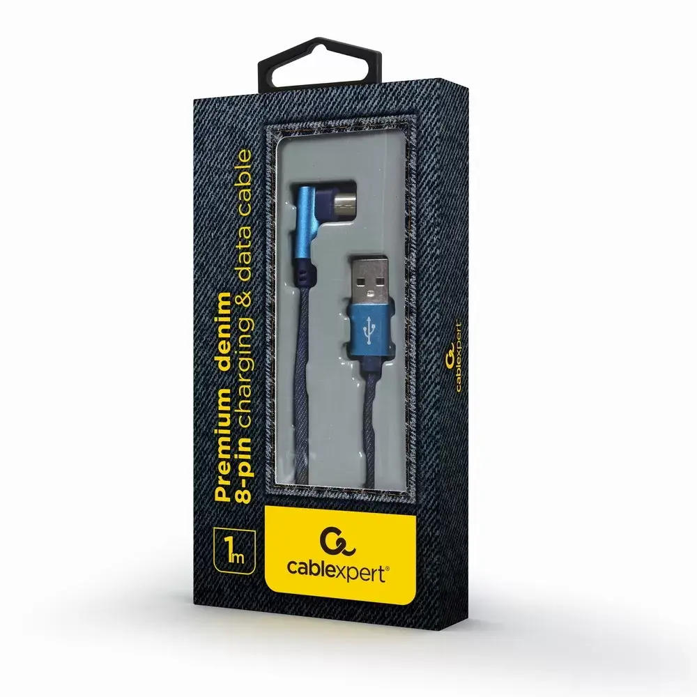 CableXpert Micro-USB kabl, 1m denim, Plavi
