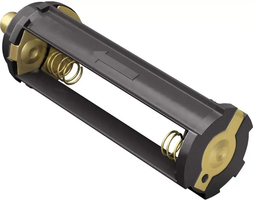 Goobay 18650 Drzac za baterije, Crni