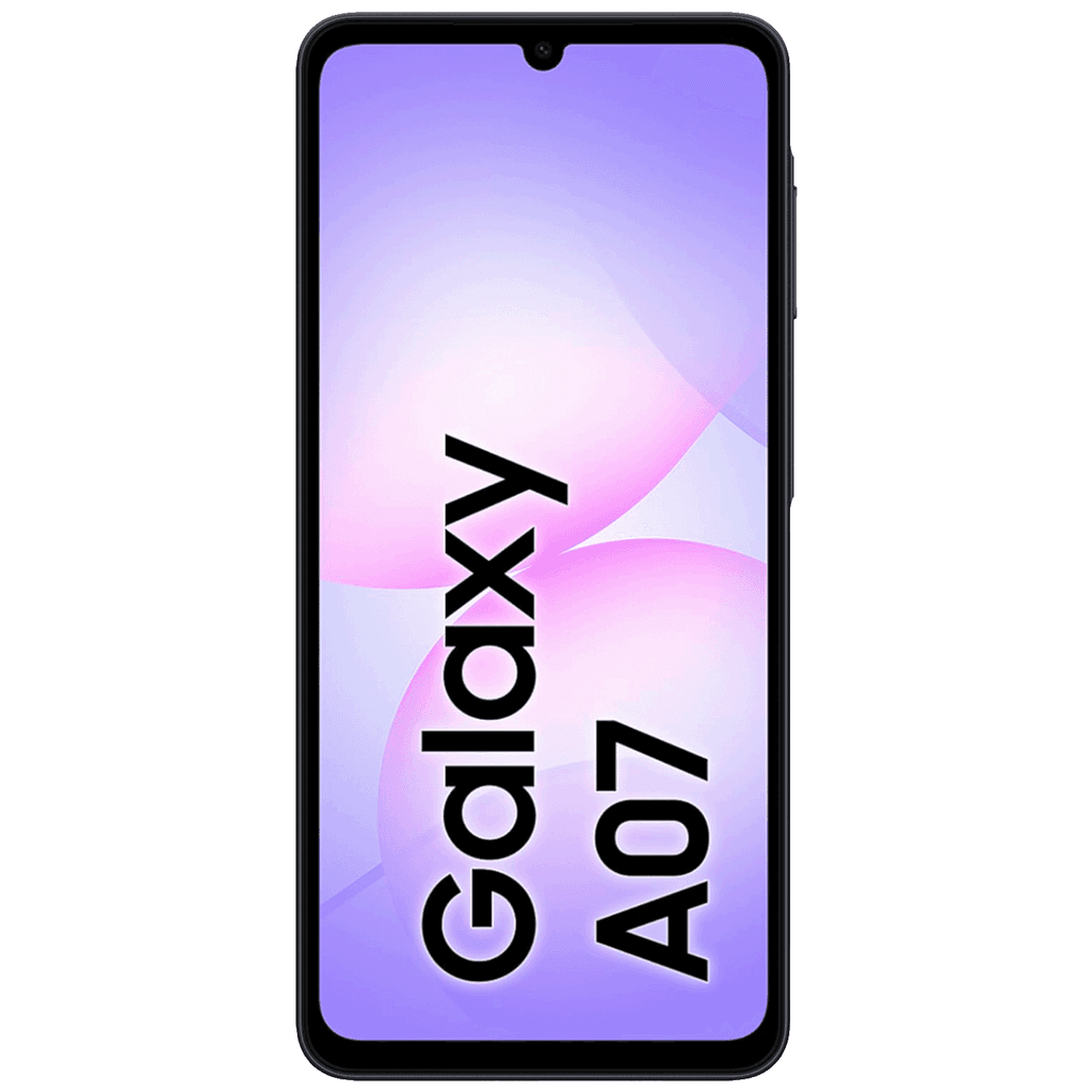 Samsung Pametni telefon Galaxy A07 4GB/128GB, 6.7", Octa Core 2.2GHz, RAM 4GB, 50Mpixel, Crni